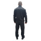 Флісовий чоловічий костюм, колір чорний